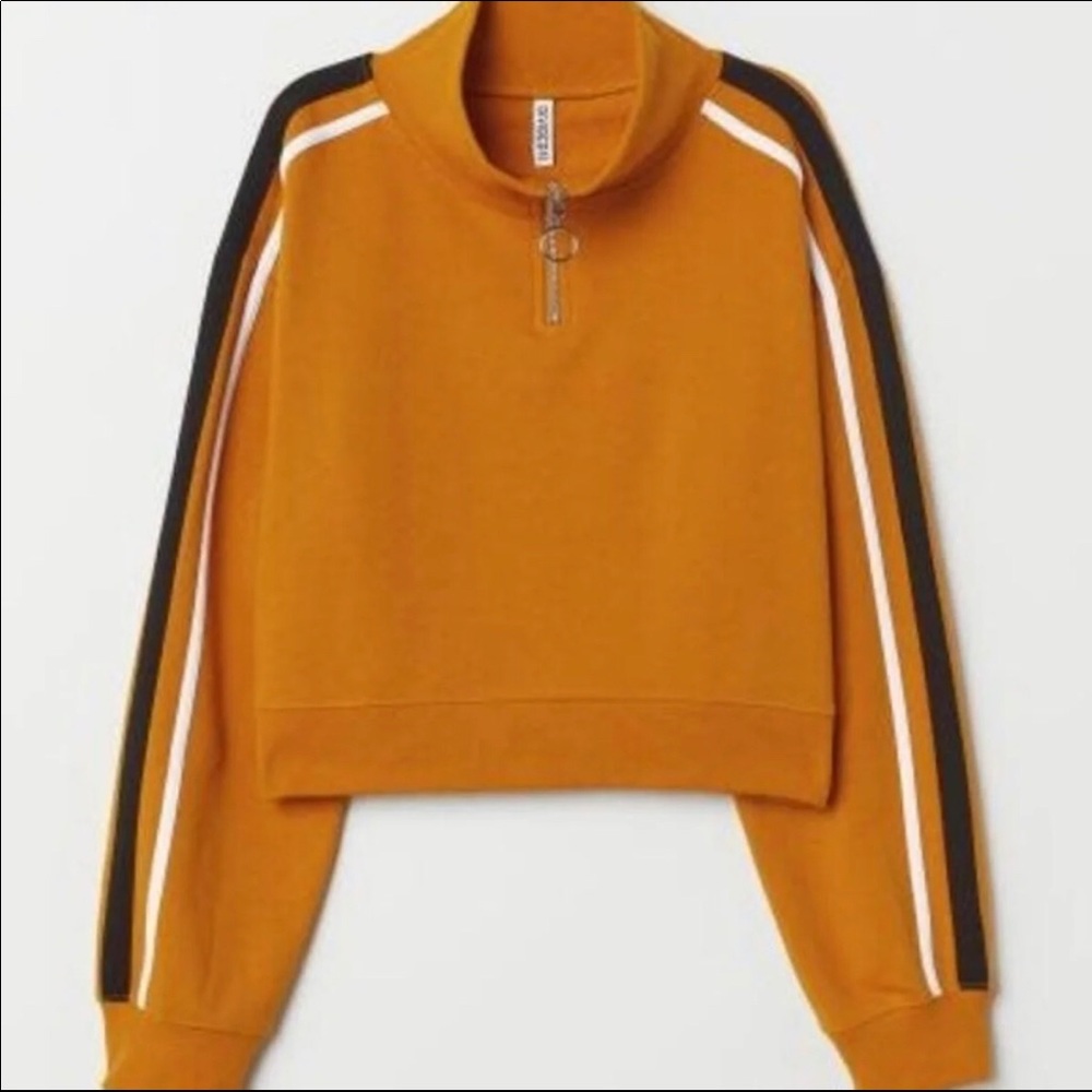 H&M Cropped Quarter Zip Top - Picture 5 of 5